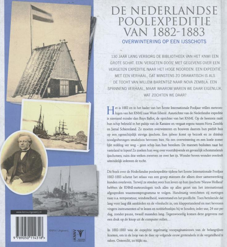 De Nederlandse poolexpeditie van 1882-1883 achterkant