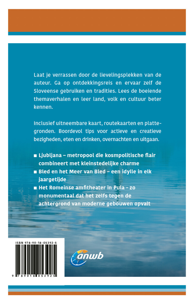 Slovenië & Istrië / ANWB Ontdek achterkant