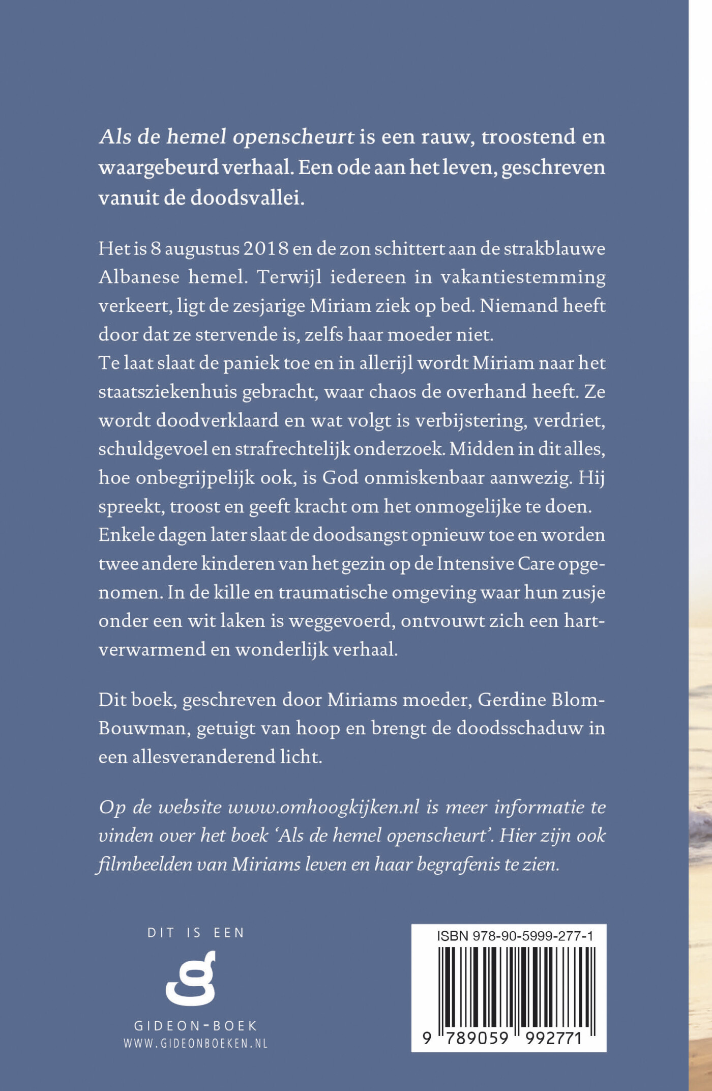 Als de hemel openscheurt achterkant