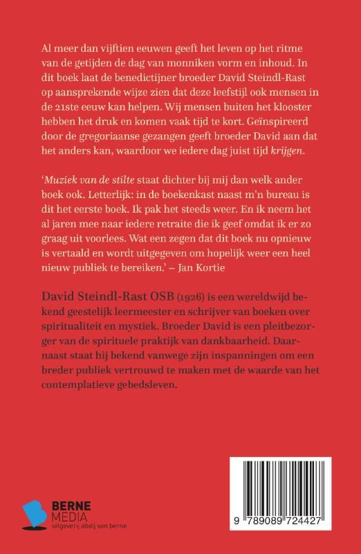 Muziek van de stilte achterkant