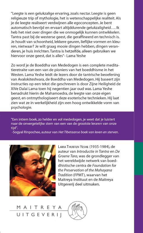 Zo word je de boeddha van mededogen achterkant