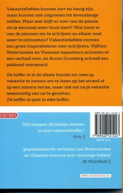 De koffer in achterkant