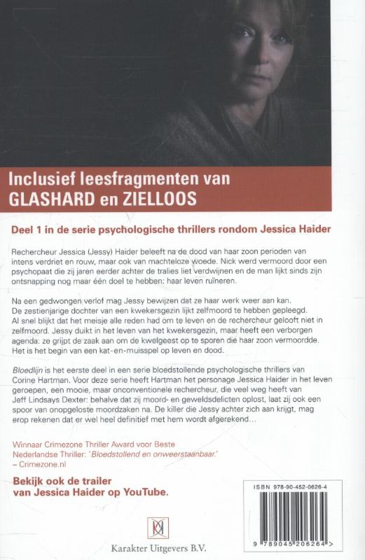 Jessica Haider 1 -   Bloedlijn achterkant