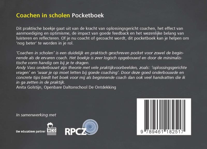Coachen in scholen achterkant