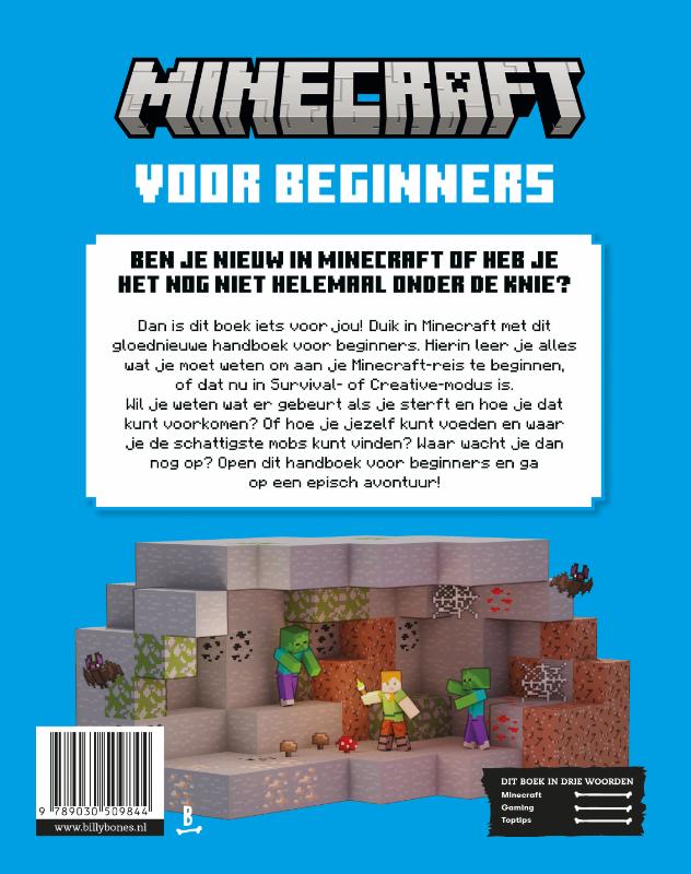 Minecraft voor beginners / Minecraft achterkant