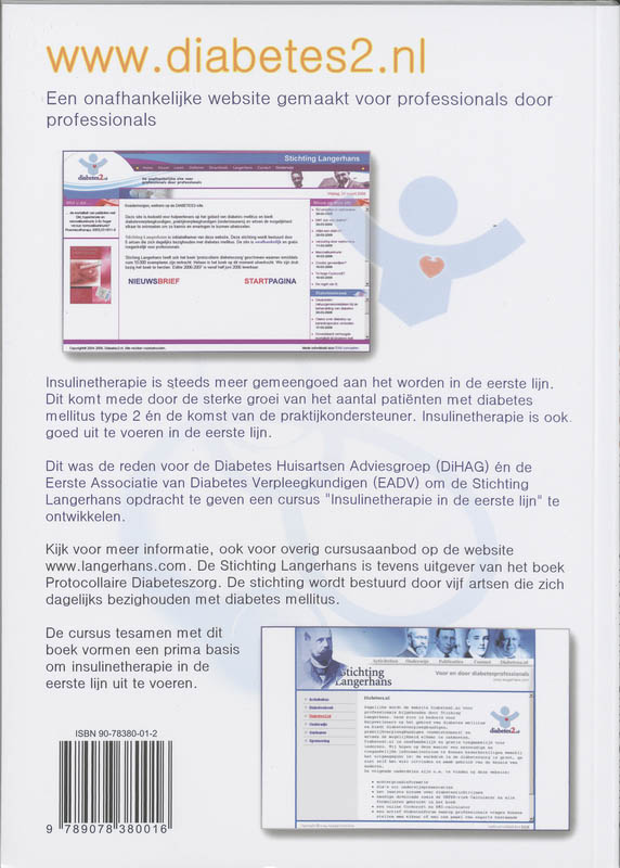 Insulinetherapie in de eerste lijn Insulinetherapie in de eerste lijn achterkant