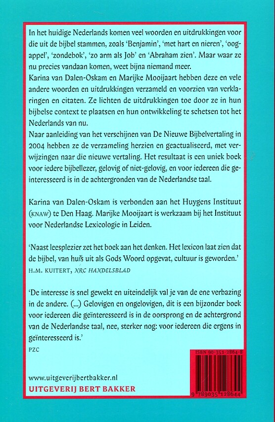 Nieuw bijbels lexicon achterkant