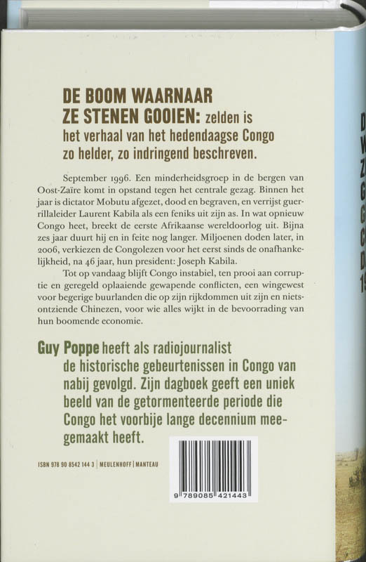 Congodagboek 1996-2009 achterkant