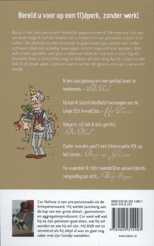 Het leven na uw pensioen Het leven na uw pensioen achterkant