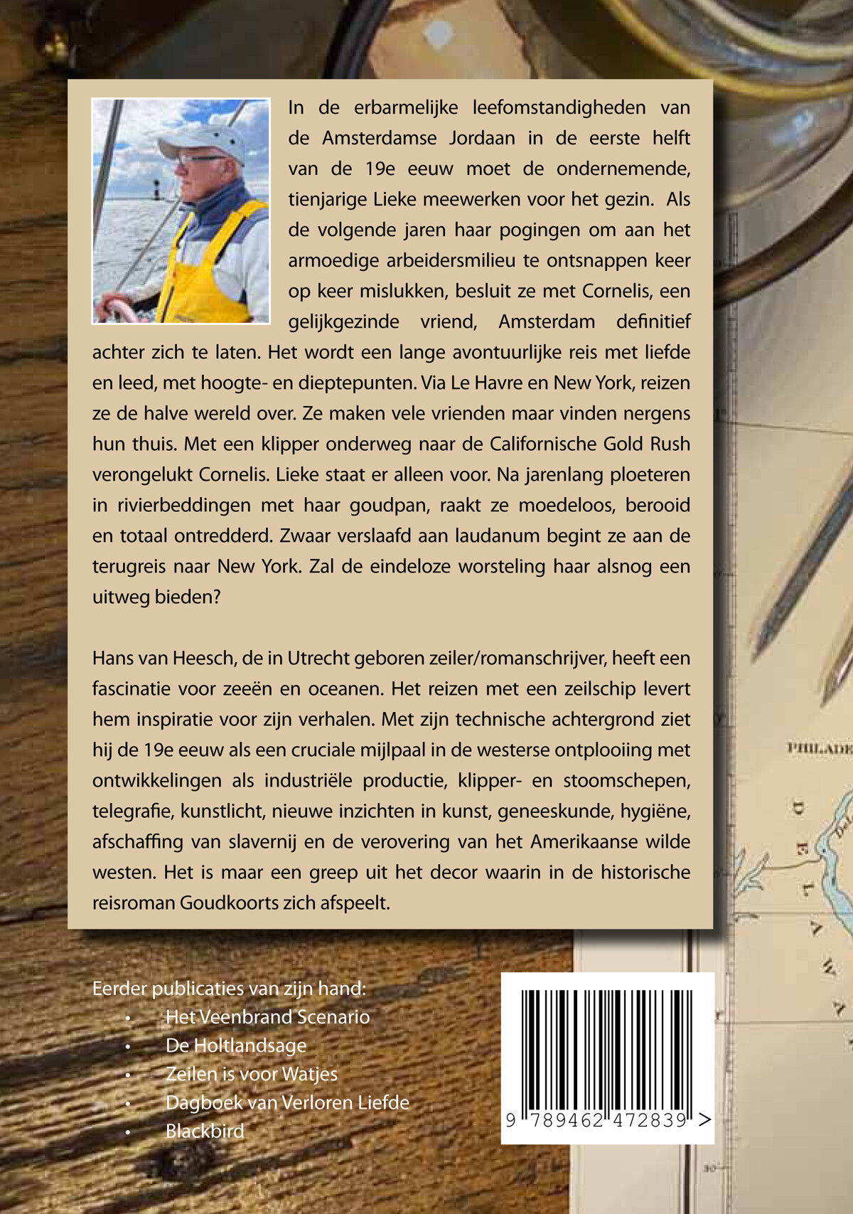 Goudkoorts achterkant