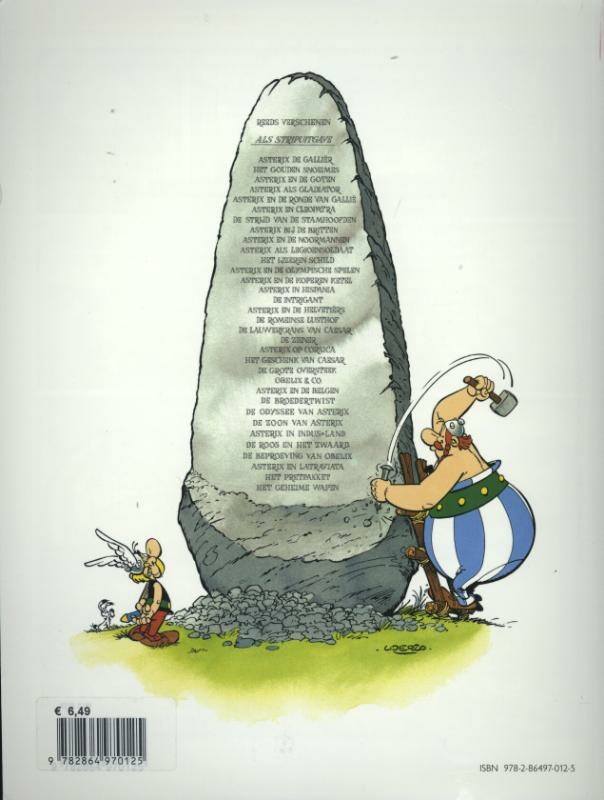 De zoon van Asterix / Asterix / 27 achterkant