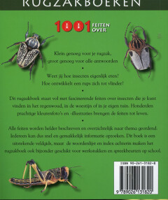 1001 feiten over insecten / Rugzakboek / 1 achterkant