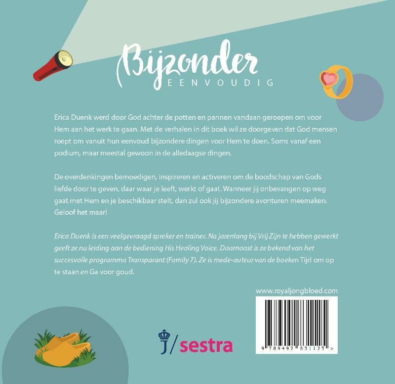Bijzonder eenvoudig achterkant