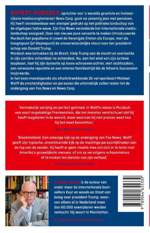 De val achterkant
