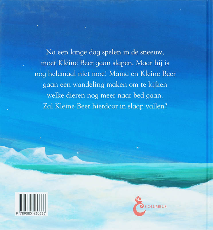 BEDTIJD VOOR KLEINE BEER! achterkant