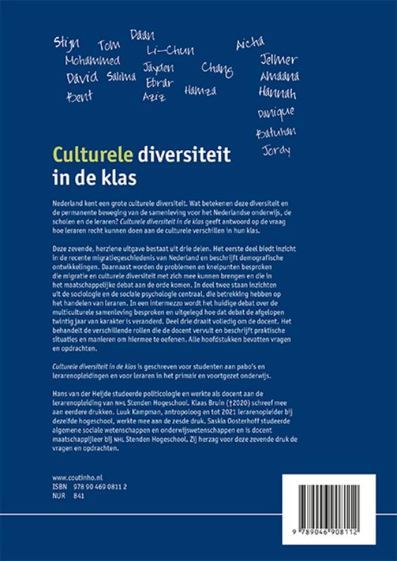 Culturele diversiteit in de klas achterkant