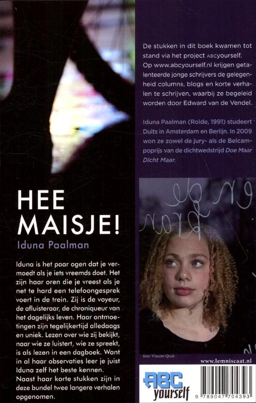 Hee maisje! / ABCyourself achterkant