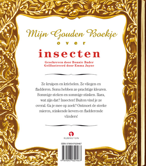 Mijn gouden boekje over insecten / Gouden Boekjes achterkant
