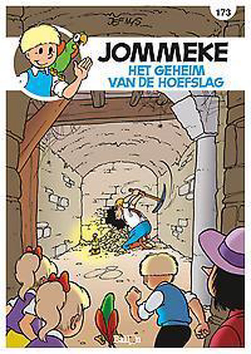 Jommeke strip - nieuwe look 173 - 173 Het geheim van de hoefslag