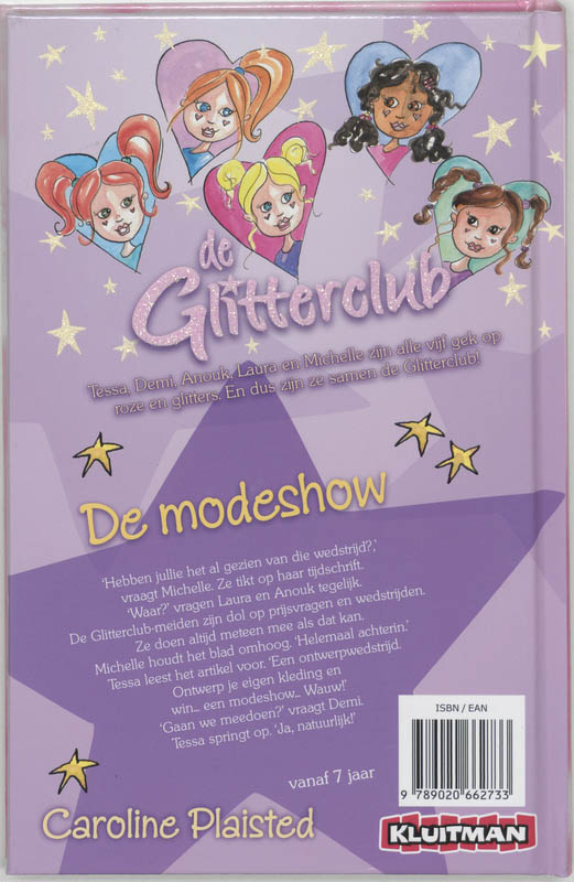 De modeshow / De Glitterclub achterkant