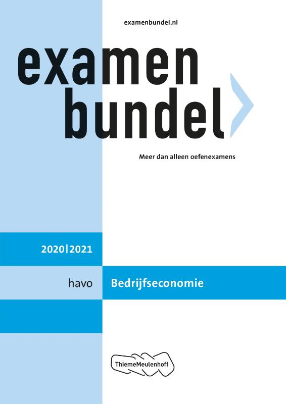 boekenbalie_9789006781311_cover Examenbundel havo Bedrijfseconomie 2020/2021