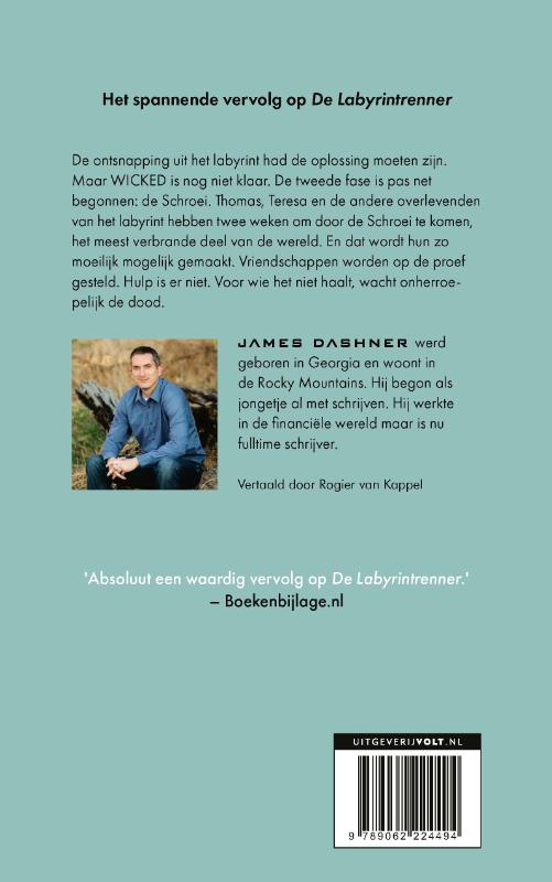 De Schroeiproeven / Labyrintrenner / 2 achterkant