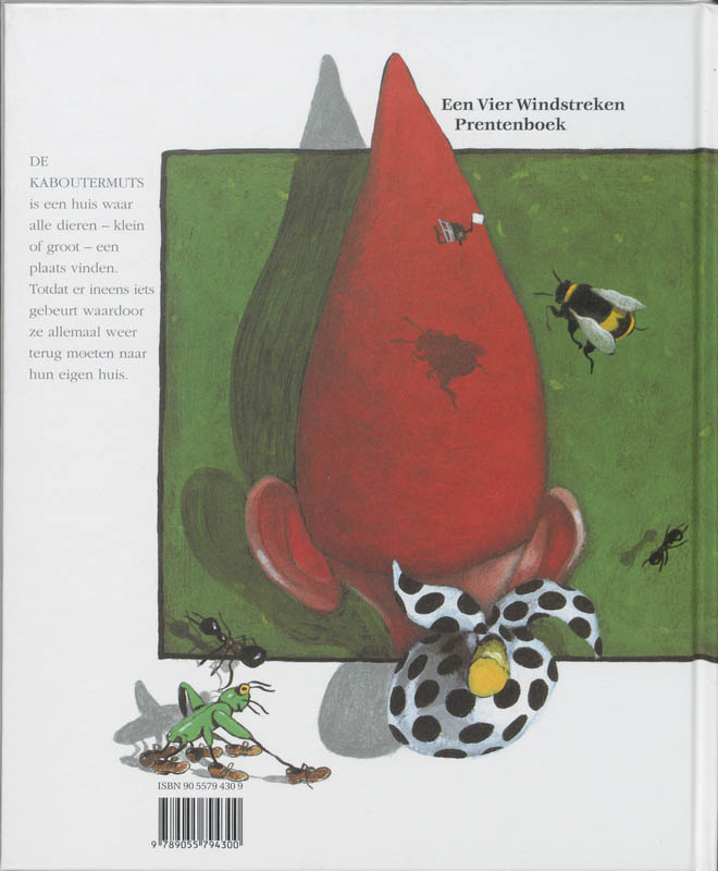 De kaboutermuts / Een Vier Windstreken prentenboek achterkant