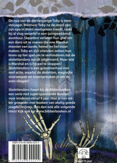 Skelettendans / Bibber boeken achterkant