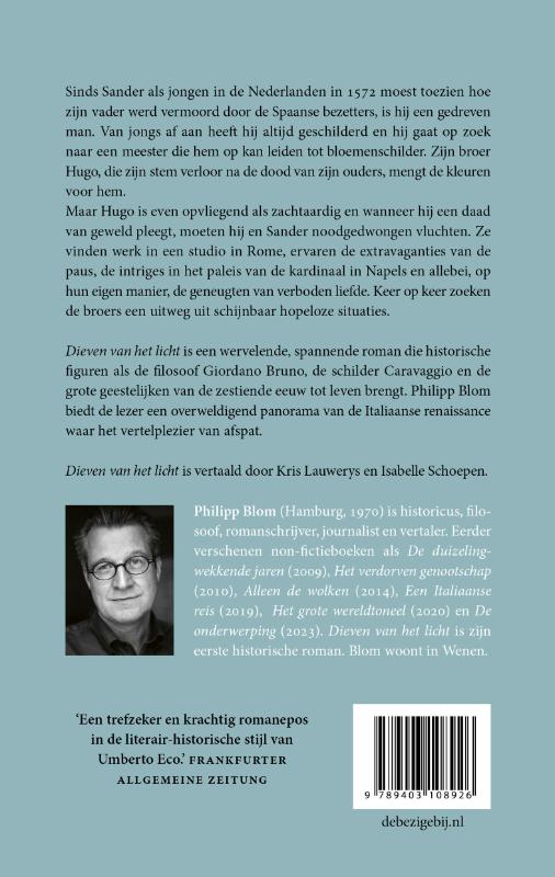 Dieven van het licht achterkant