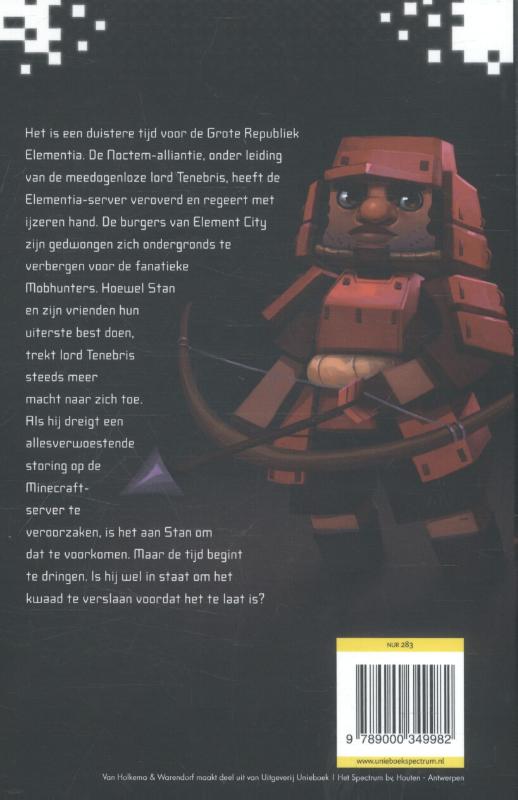 De duisternis van hoop / Strijd om Elementia / 3 achterkant