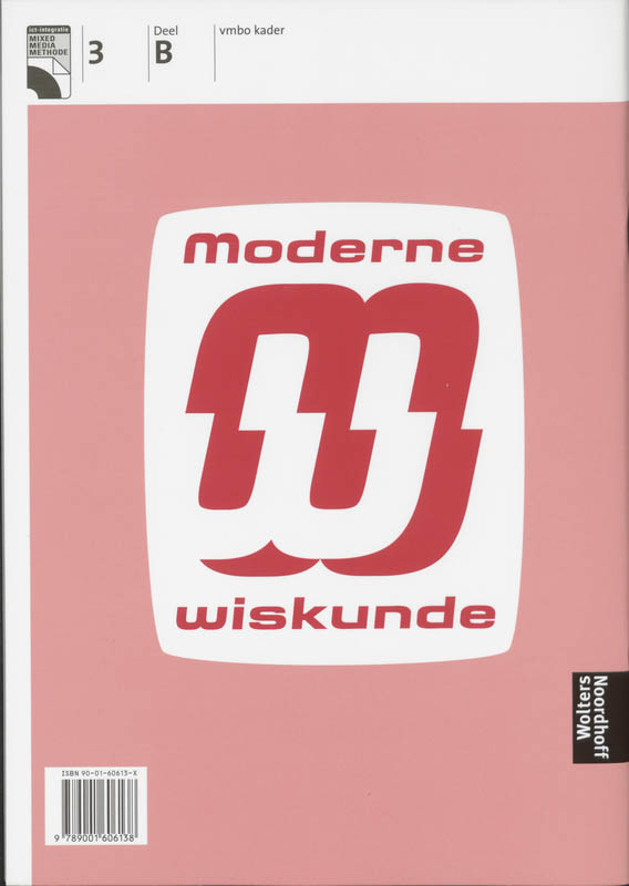 Uitwerkingen 3b vmbo kader Moderne wiskunde Uitwerkingen 3b vmbo kader Moderne wiskunde achterkant