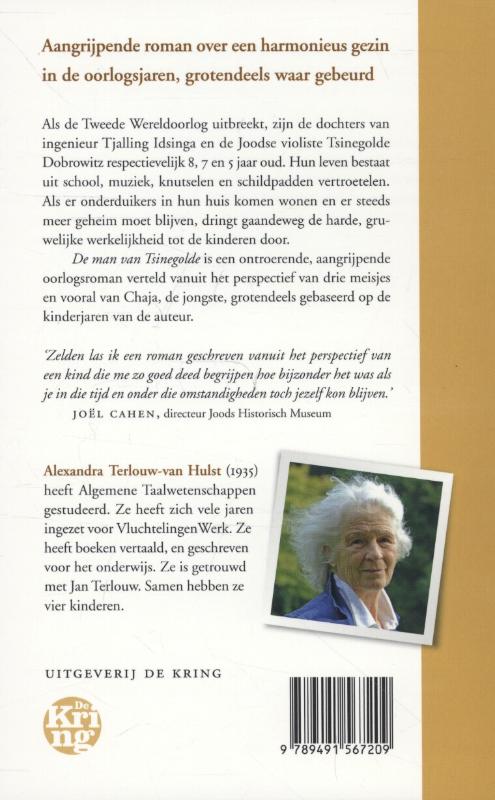 De man van Tsinegolde achterkant
