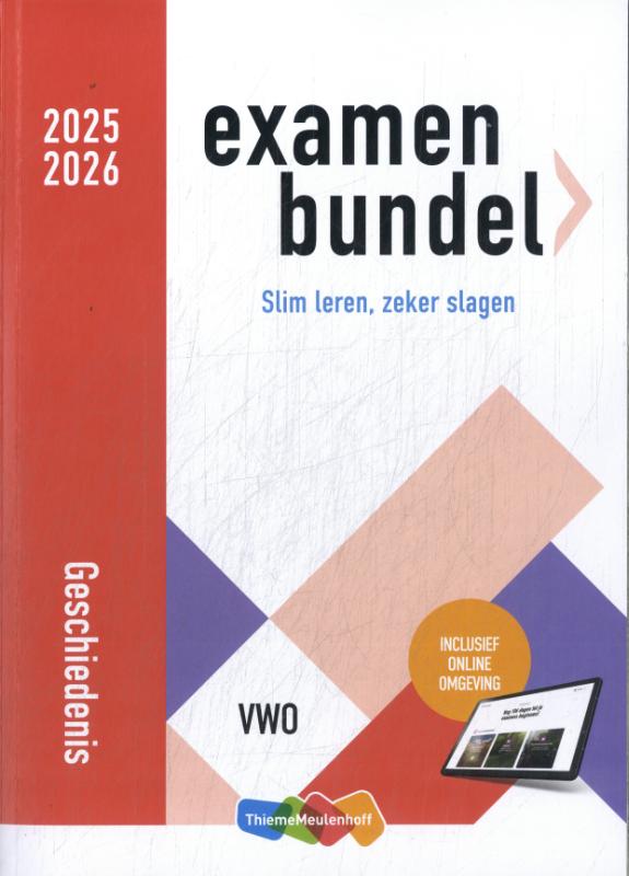 Examenbundel vwo Geschiedenis 2025/2026