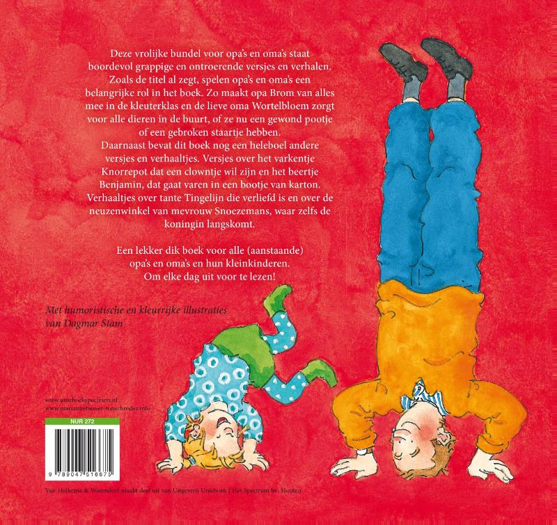 Het enige echte voorleesboek voor opa's en oma's Het enige echte voorleesboek voor opa's en oma's achterkant