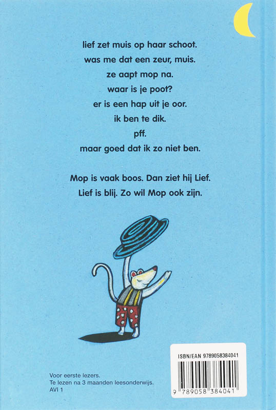 Lief en Mop achterkant