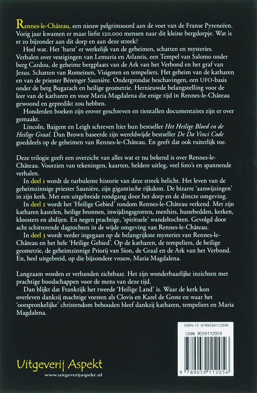 De geheime boodschappen van Rennes-le-Chateau 1 / 1 De geheime boodschappen van Rennes-le-Chateau 1 / 1 achterkant