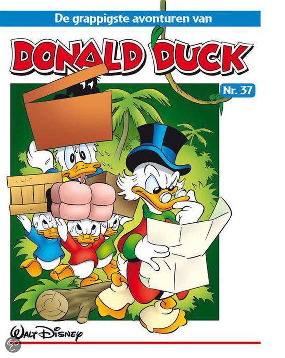 boekenbalie_9789085749059_cover De grappigste avonturen van Donald Duck 37