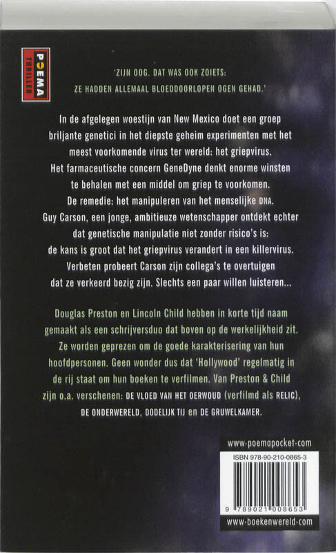 Virus achterkant