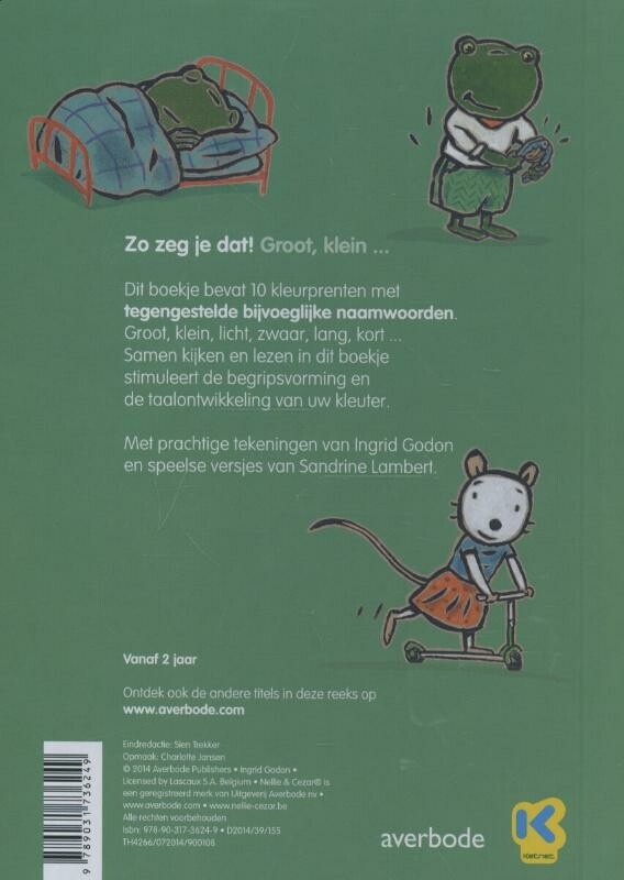Knap in taal / Nellie & Cezar achterkant