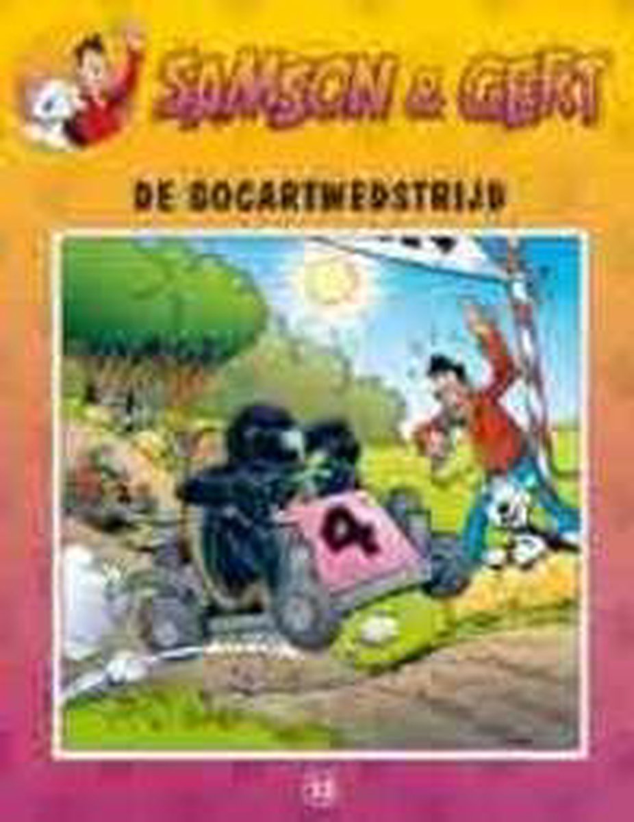 boekenbalie_9789059160101_cover Samson & Gert Strip 25: De Gocartwedstrijd