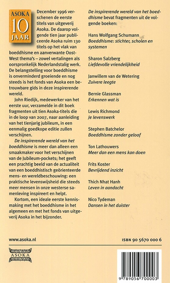 De inspirerende wereld van het boeddhisme achterkant