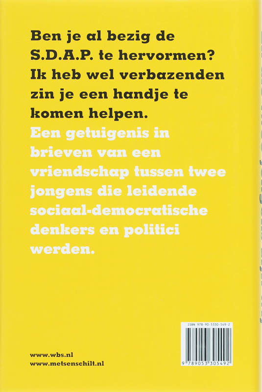 En die twee jongens zijn wij achterkant