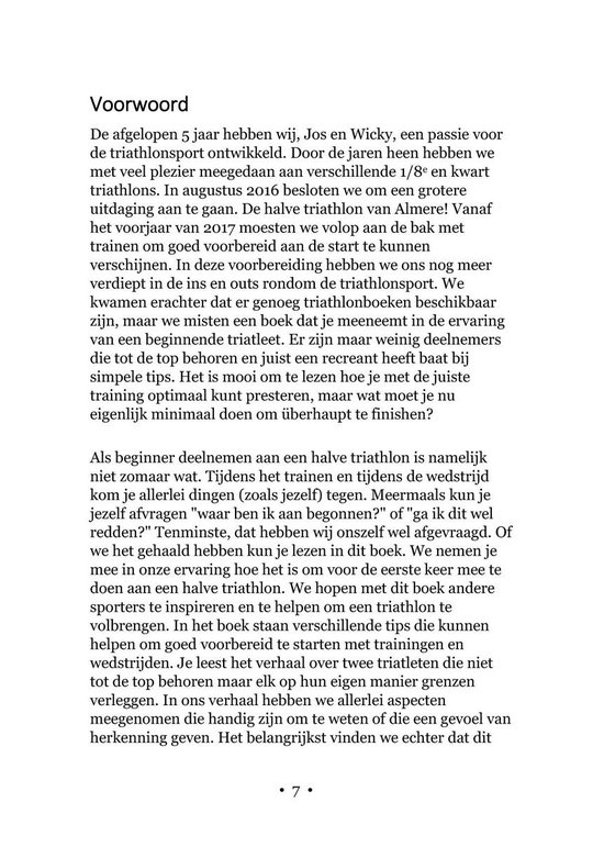 Als je tijdens een halve triathlon ingehaald wordt door je vrouw