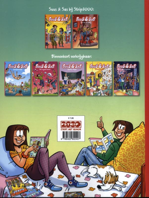 Suus & Sas 2 - Eén hunk met Suus & Sas 2 - Eén hunk met achterkant