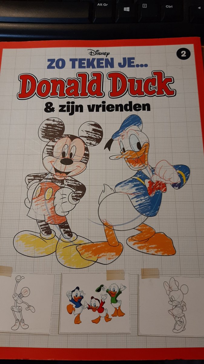 Zo teken je … Donald Duck & zijn vrienden - deel 2 / Disney Tekenboek / 2