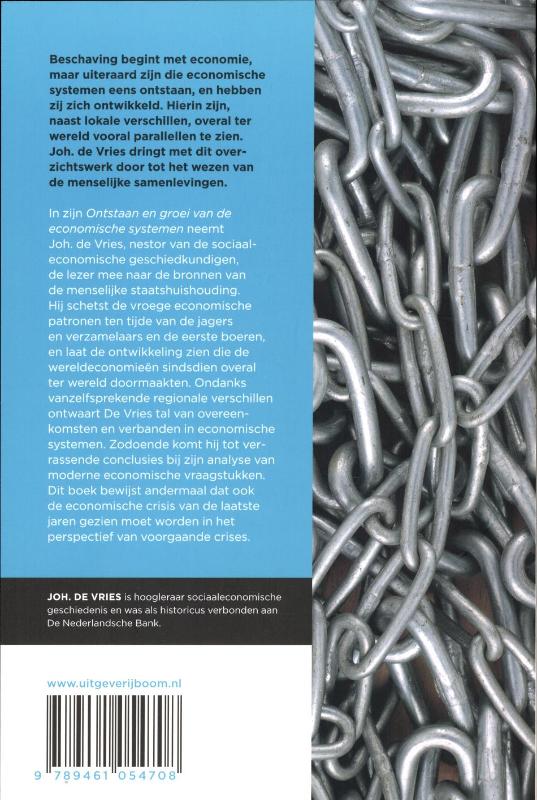 Ontstaan & groei van economische systemen achterkant