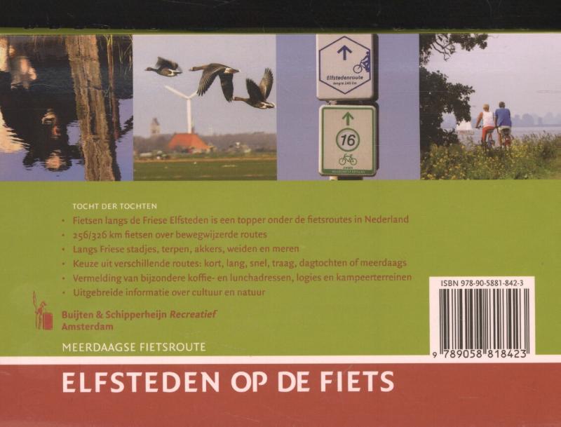 Elfsteden op de fiets achterkant
