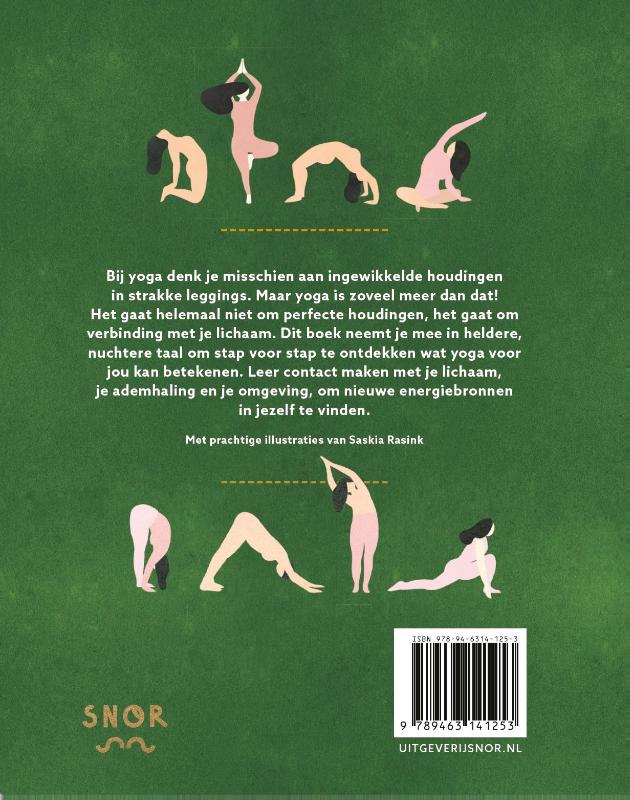 Happy yogi achterkant