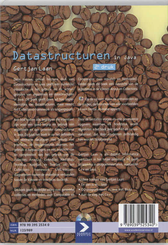 Datastructureren in Java achterkant