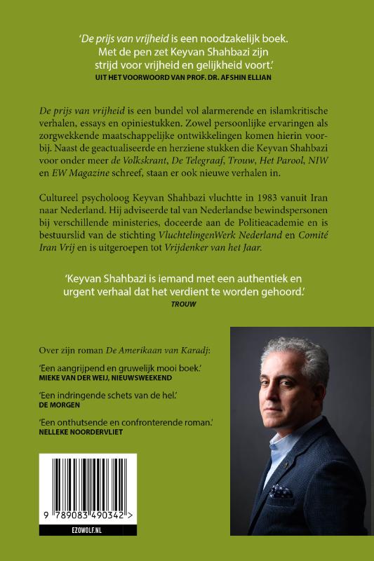 De prijs van vrijheid achterkant